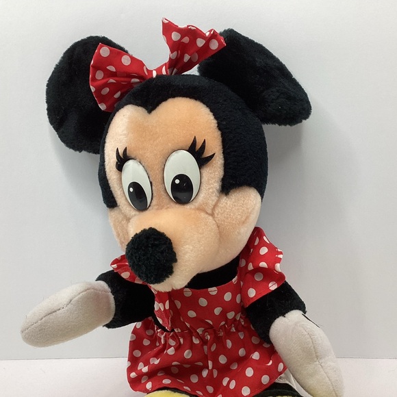 Disneyland Disney World Vintage Minnie Mouse 1980s 10" Plush Doll Stuffed Animal - Picture 4 of 9